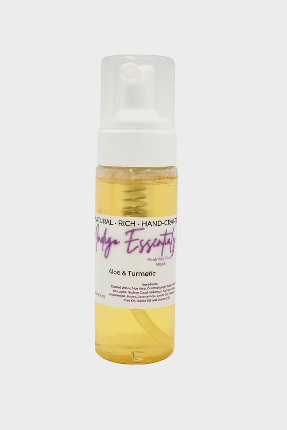 Actual IES Aloe and Turmeric Glow Foaming Face Wash